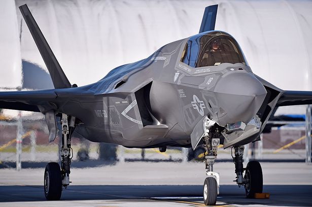 Hunt for missing F-35 fighter jet after Marine pilot ejects