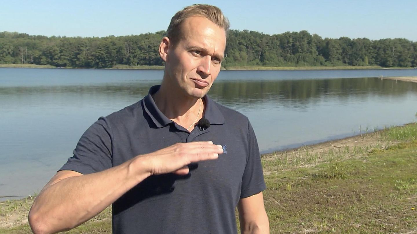 15 Zentimeter pro Jahr: Brandenburger Seen verschwinden: "Normalerweise müssten wir hier schwimmen"