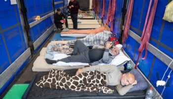 Lkw-Fahrer beenden Hungerstreik wegen Gesundheitsrisiko