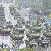 South Korea flexes military muscle with parade, issues dire warning about North's nuclear pursuit