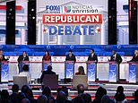 'If you all stay in the race, Trump wins': Republican candidates are given brutal reality by moderator Dana Perino - and refuse to answer when asked who should drop out to help defeat the former president