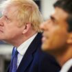 Boris Johnson, left, and Rishi Sunak. Pic: AP