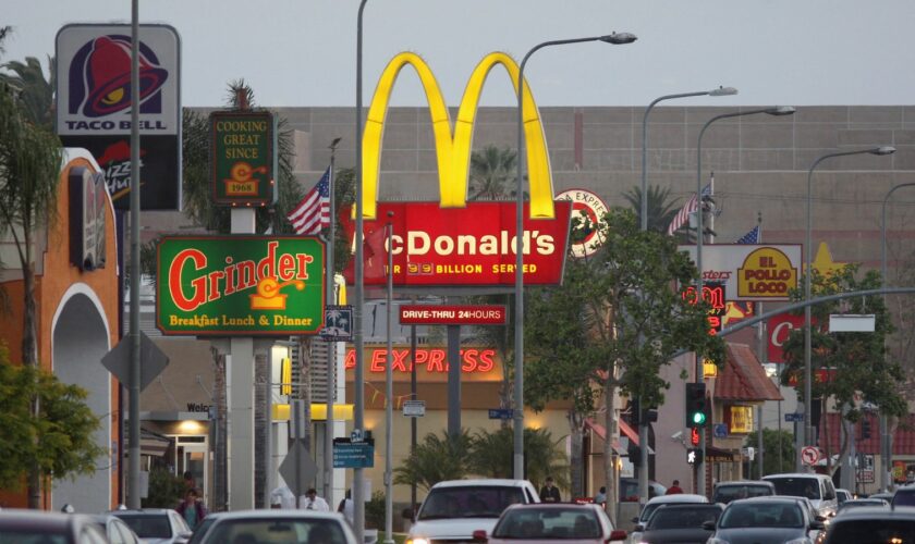 Fast food workers cry and cheer as minimum wage increased to $20 an hour in California
