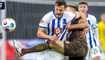 Zweite Bundesliga am Samstag: St. Pauli nach 2:1 gegen Hertha neuer Tabellenführer