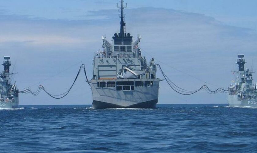 El buque logístico español Patiño zarpa de Ferrol para integrarse en una flota de la OTAN por la guerra de Ucrania