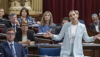 Prohens ataca al PSOE con una foto de Josu Ternera y Puigdemont: «Estos nunca serán mis socios»