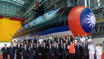 Taiwán presenta su primer submarino 'Narwhal' para hacer frente a la «asimetría» con China