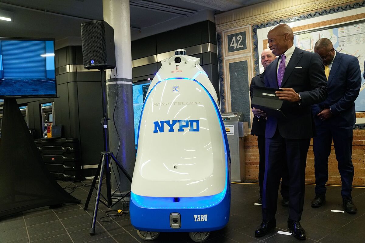 Un robot policía patrullará la estación de metro de Times Square