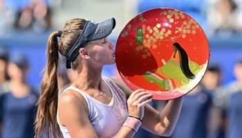 Tennis: Kudermetova remporte Tokyo en battant Pegula