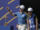 Ryder Cup 2023 LIVE: Rory McIlroy back in action after furious row with Patrick Cantlay's caddie... as Europe make a strong start in their pursuit of the four points they need for victory 