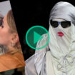 À la Fashion Week de Paris, pour le défilé de Vivienne Westwood, la maquilleuse a une technique bien à elle