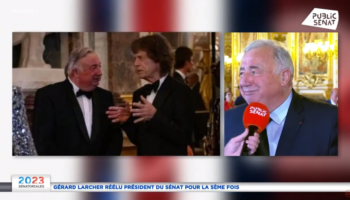 Gérard Larcher révèle ce qu’il a dit à Mick Jagger au dîner de Versailles en l’honneur de Charles III