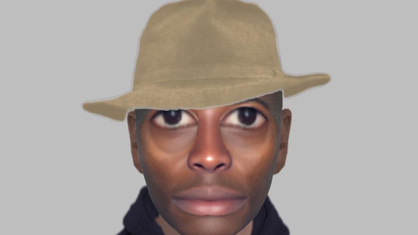 Police release e-fit after man targets woman on footpath in sex attack