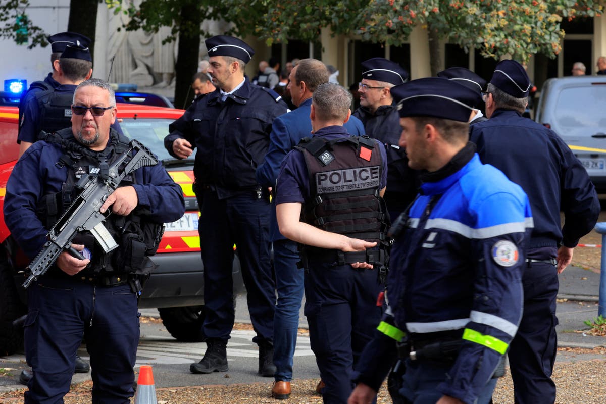 Teacher killed and several injured in knife attack at France high school