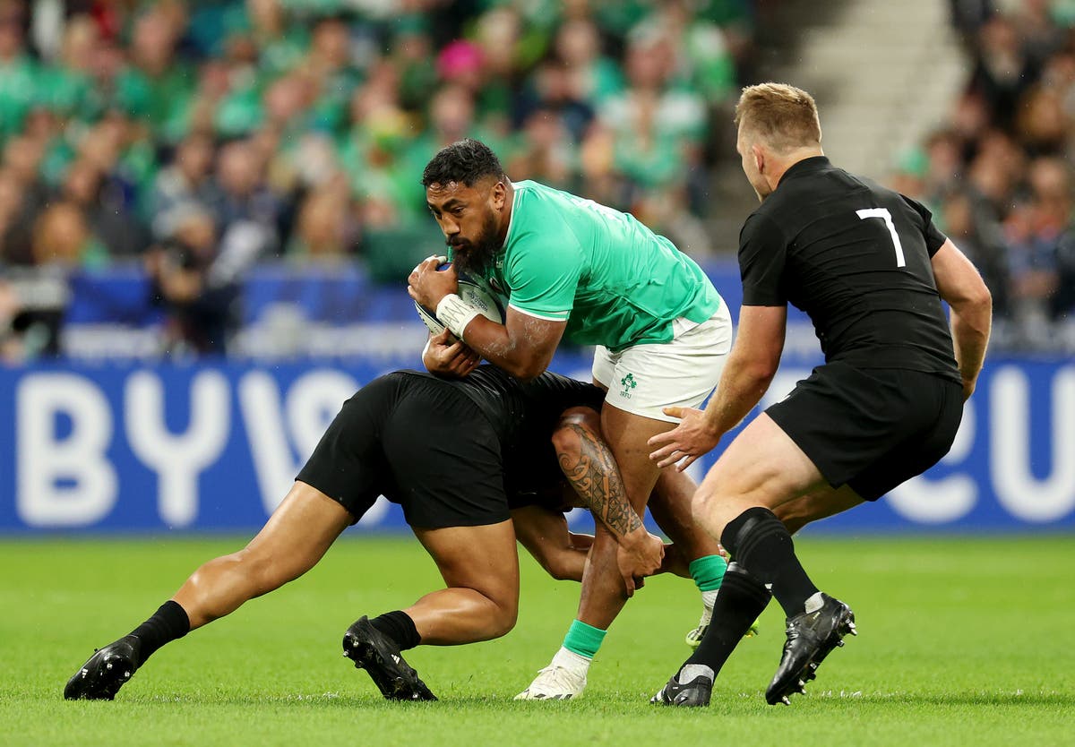 Ireland v New Zealand LIVE: Rugby World Cup 2023 score updates as All Blacks lead quarter-final