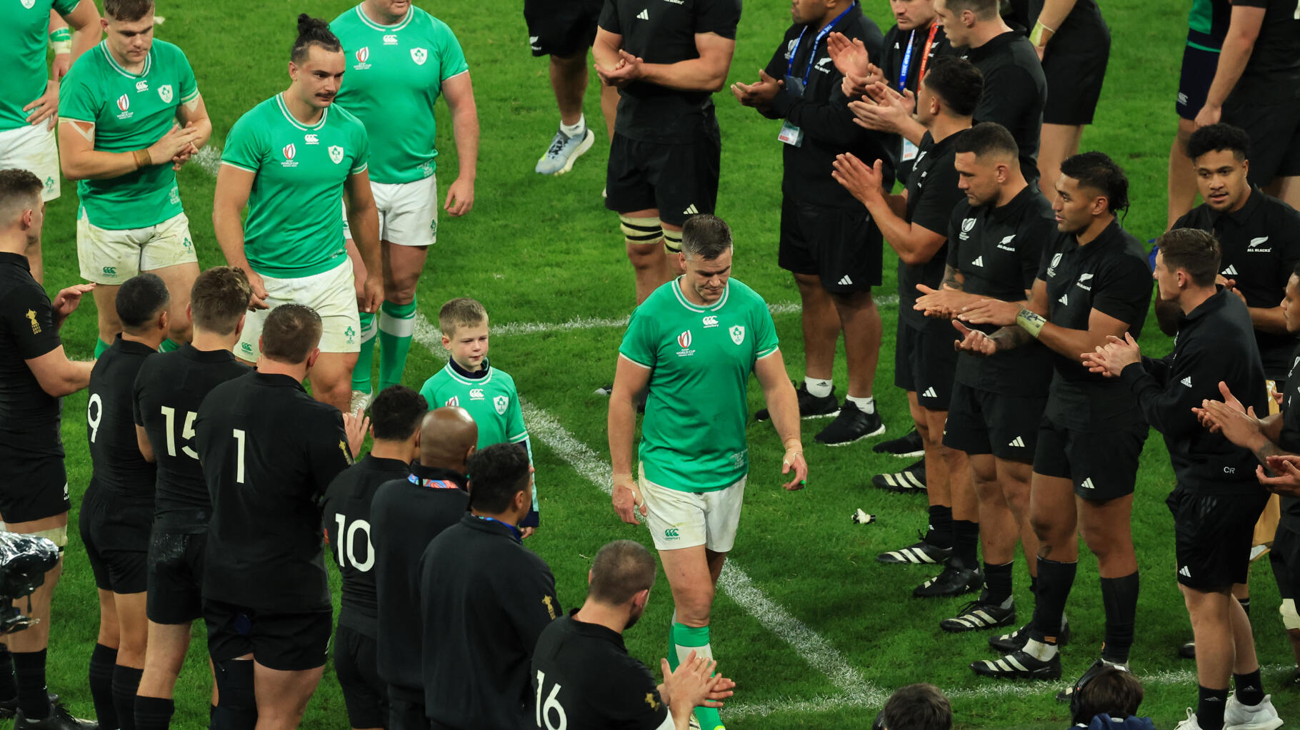Coupe du monde de rugby : un Irlande - Nouvelle-Zélande de légende et la surprise argentine