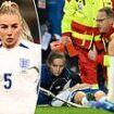 Belgium 3-2 England: Alex Greenwood's horror head injury overshadows Lionesses' defeat which leaves Olympic hopes hanging in the balance