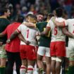 Coupe du monde de rugby : en vidéo, la magnifique communion entre Tongiens et Sud-Africains