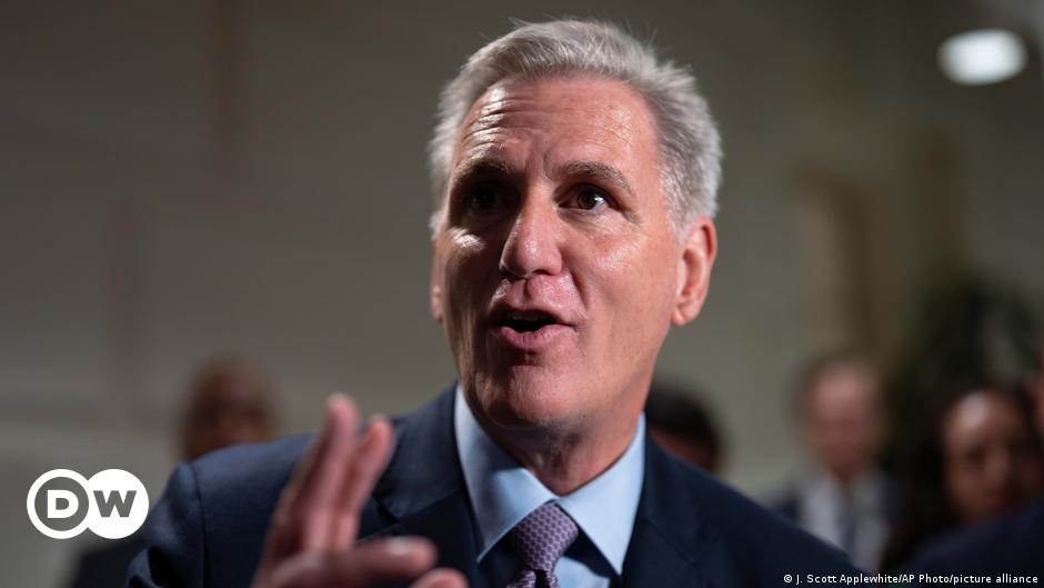 Kevin McCarthy sat in the House of Representatives during the 12th vote