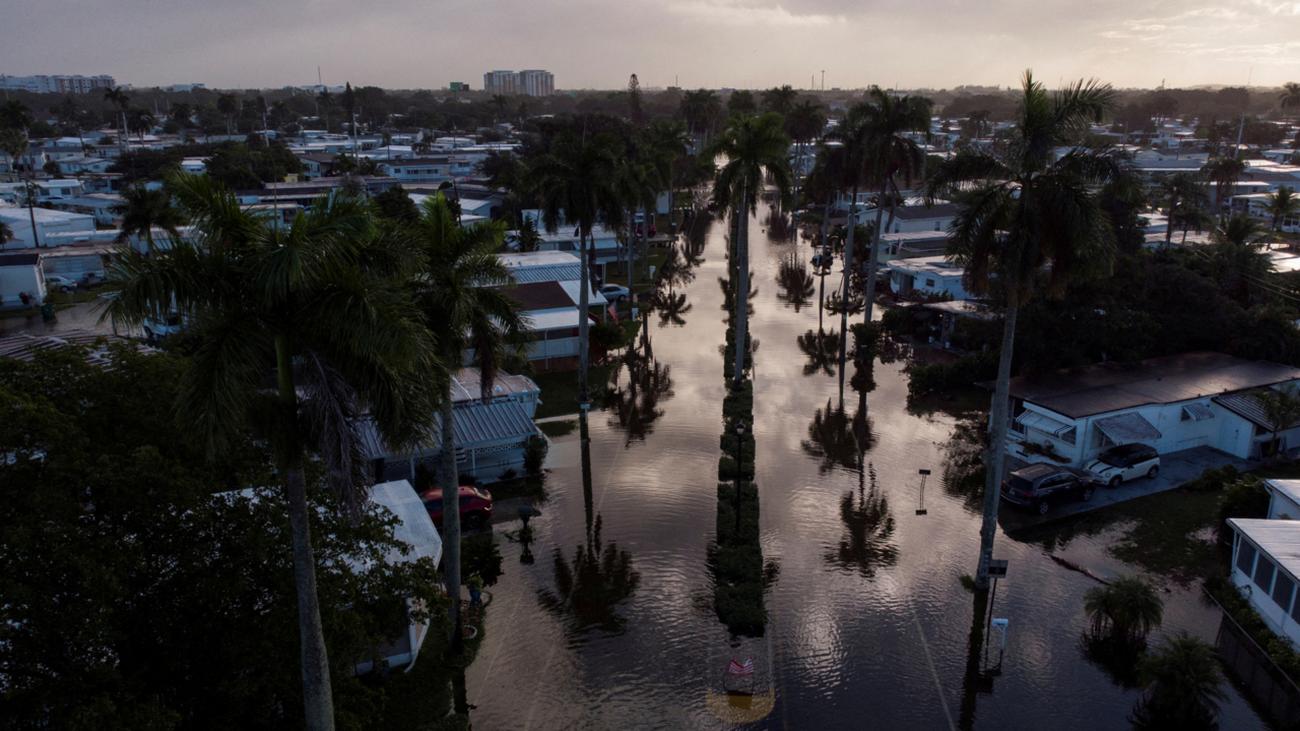 USA: Überschwemmungen nach Sturm in Florida