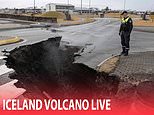 Iceland Volcano LIVE: Nordic country braces for huge eruption that could repeat 2010 flight chaos as its Met Office warns peninsula faces 'decades' of instability