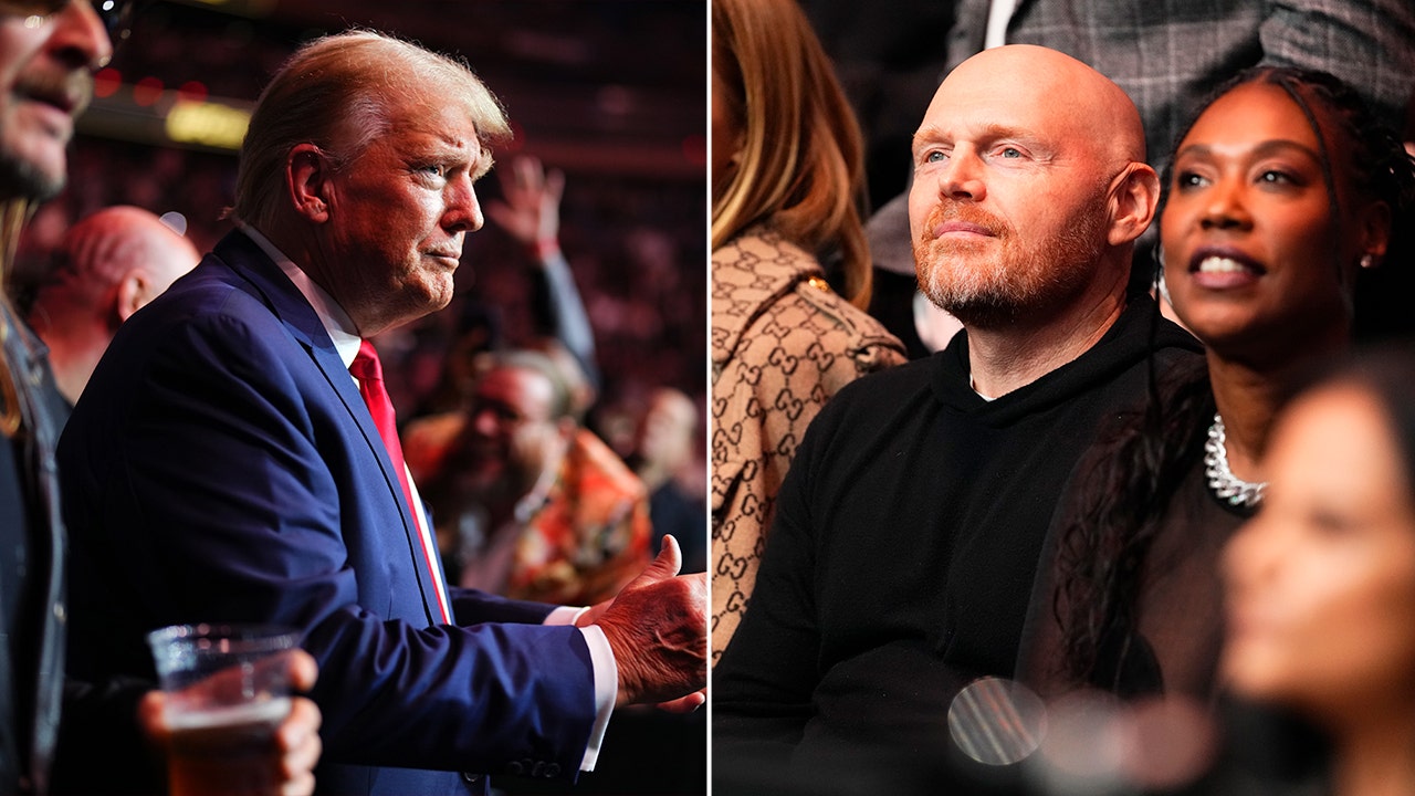 Bill Burr tells everyone to relax over wife flipping off Trump at UFC event: 'Everybody expressed themselves'