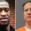 George Floyd and Derek Chauvin. Pic: Minnesota Department of Corrections