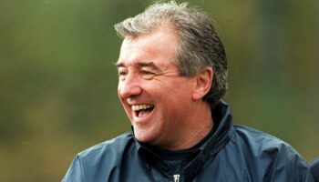 Terry Venables during his time as England manager