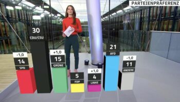 RTL/n-tv-Trendbarometer: Politische Stimmung in Deutschland: SPD auf schlechtestem Wert seit Bundestagswahl, AFD bleibt zweitstärkste Kraft
