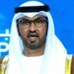 Sultan al-Jaber, speaking at the Abu Dhabi International Petroleum Exhibition in October 2023