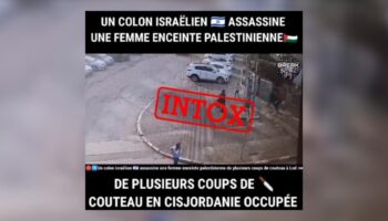 Une femme palestinienne poignardée par un colon israélien en Cisjordanie ? Attention à cette intox