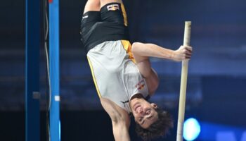 Athlétisme: "6,24 m, c'est dans mes cordes" ambitionne Duplantis