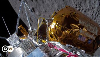 US private spacecraft lands on lunar surface