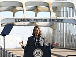 Kamala Harris breaks from Biden and calls Gaza Strip a 'humanitarian catastrophe' and said a ceasefire must happen to end the 'suffering'