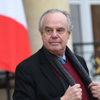 L'ancien ministre de la Culture Frédéric Mitterrand le 8 décembre 2015 à l'Elysée