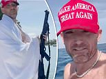 Billionaire Miami real estate tycoon Patrick Carroll is taken for police-mandated health evaluation after posting unhinged Instagram videos threatening cops and shooting off boat