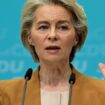La présidente de la Commission européenne Ursula von der Leyen, lors d'une conférence de presse à Berlin le 19 février 2024