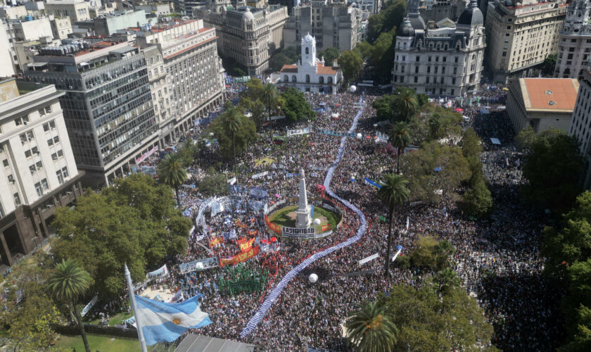 En Argentine, Javier Milei accusé de « révisionnisme », lors des marches en mémoire de la dictature