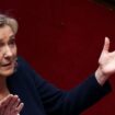 La cheffe de file des députés RN, Marine Le Pen, à l'Assemblée nationale, le 30 janvier 2024 à Paris