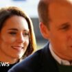 William and Kate during a 2023 visit to the Open Door Charity