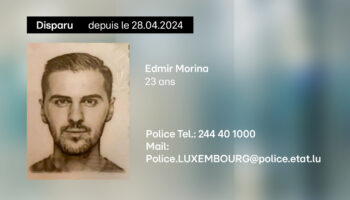 Avis de recherche: Un jeune homme de 23 ans porté disparu au Luxembourg