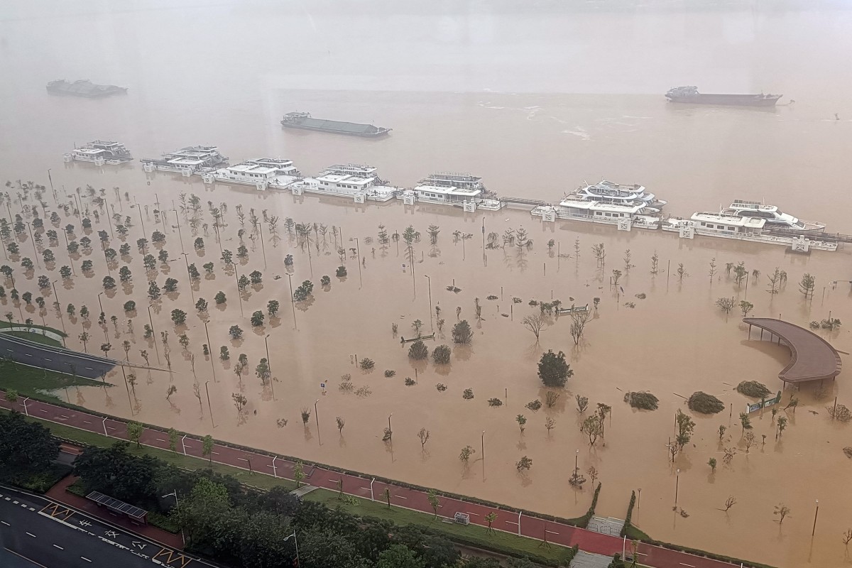 Dans le sud de la Chine: 11 disparus après des pluies diluviennes
