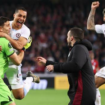 Martinez stars in shootout as Villa reach Euro semis