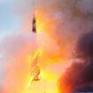 "Unser Notre-Dame-Moment": Wahrzeichen in Flammen: Die historische "Børsen" in Kopenhagen brennt