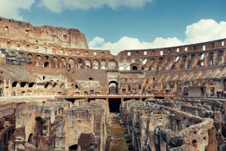 King and Queen visit Colosseum during state visit to Italy – BBC