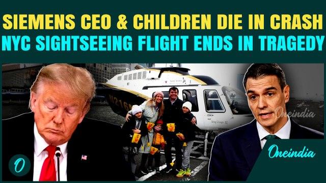Siemens Spain CEO Killed In New York Chopper Crash Was Celebrating Wife’s Birthday – NDTV