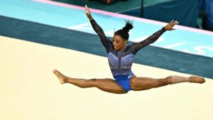 Simone Biles Takes Spain by Storm: Witnessing Her First-Ever Soccer Match!