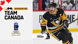 Sidney Crosby Set to Lead Team Canada at the IIHF World Championship!