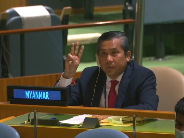 Exiled Myanmar Ambassador Faces Trespassing Charges at Diplomatic Residence