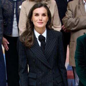 Queen Letizia of Spain: The Rare Woman Who Dared to Wear White at Pope Leo’s Inauguration